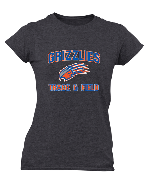 Grand Oaks Grizzlies Claw Track & Field Women's SS T-Shirt