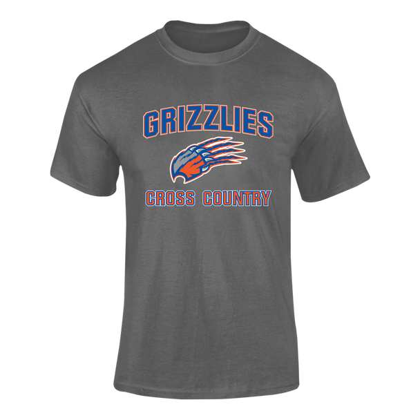 Grand Oaks Grizzlies Claw Cross Country Men's SS T-Shirt