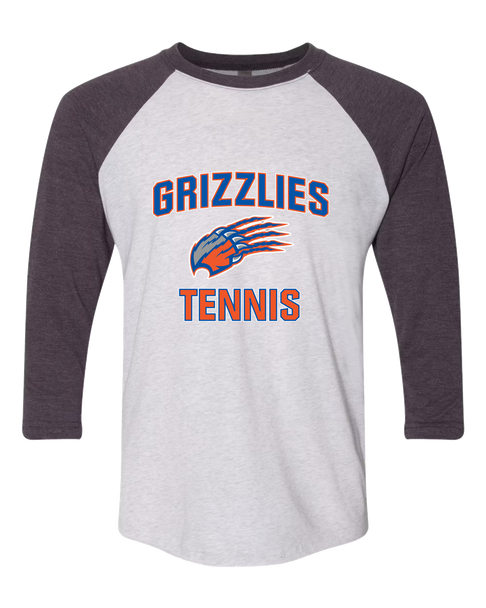 Grand Oaks Grizzlies Claw Tennis Men's Baseball T-Shirt