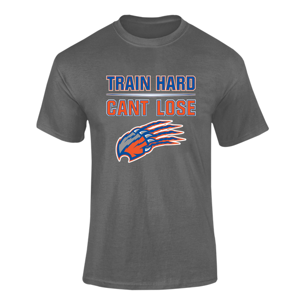 Grand Oaks Grizzlies Claw Train Hard, Can't Lose Men's SS T-Shirt