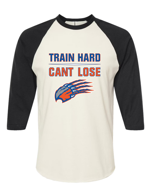 Grand Oaks Grizzlies Claw Train Hard, Can't Lose Men's Baseball T-Shirt