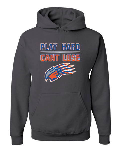Grand Oaks Grizzlies Claw Play Hard, Can't Lose Men's Premium Hoodie