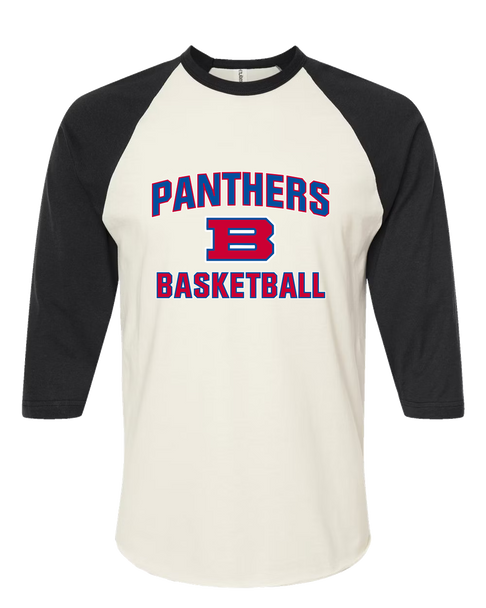 Bartlett Panthers Basketball #1 Men's Baseball T-Shirt
