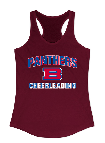 Bartlett Panthers Cheerleading Women's Tank Top