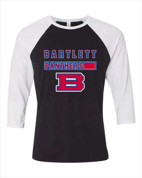 Bartlett Panthers Mascot #7 Men's Baseball T-Shirt