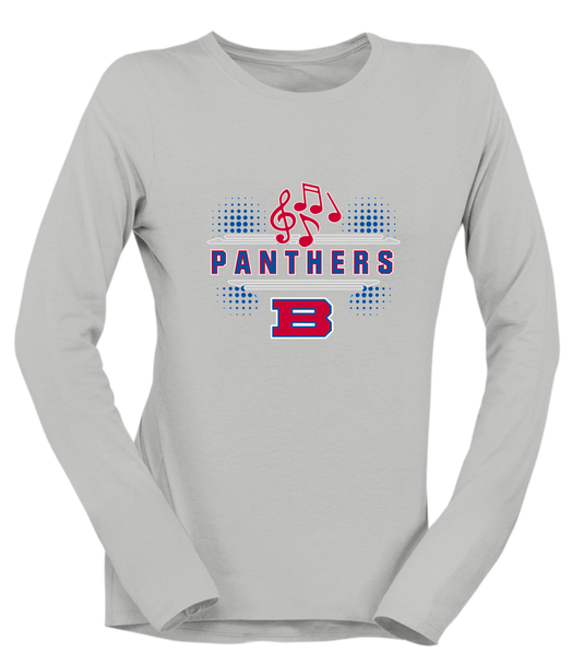 Bartlett Panthers Band # 3 Women's Premium LS T-Shirt