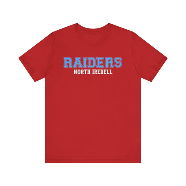 North Iredell High School Raiders Mens Short Sleeve Premium Tee - 202429