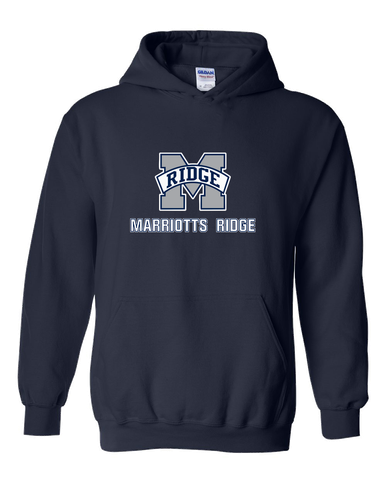 Marriotts Ridge Mustangs Mascot #2 Men's Hoodie