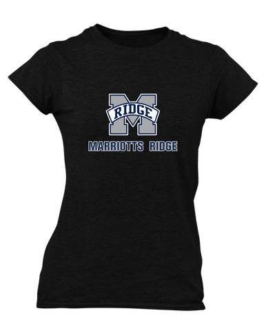Marriotts Ridge Mustangs Mascot #2 Women's SS T-Shirt