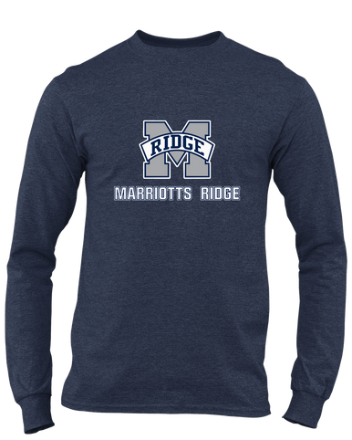 Marriotts Ridge Mustangs Mascot #2 Men's LS T-Shirt