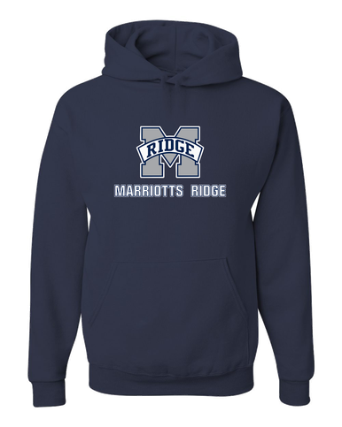 Marriotts Ridge Mustangs Mascot #2 Men's Premium Hoodie