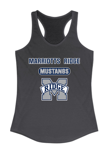 Marriotts Ridge Mustangs Mascot #3 Women's Tank Top