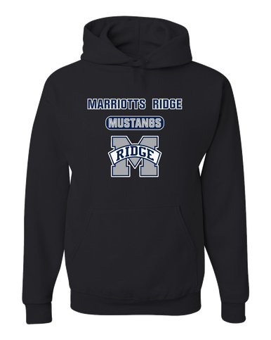 Marriotts Ridge Mustangs Mascot #3 Men's Premium Hoodie