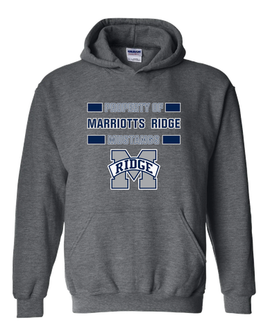 Marriotts Ridge Mustangs Property Of Men's Hoodie