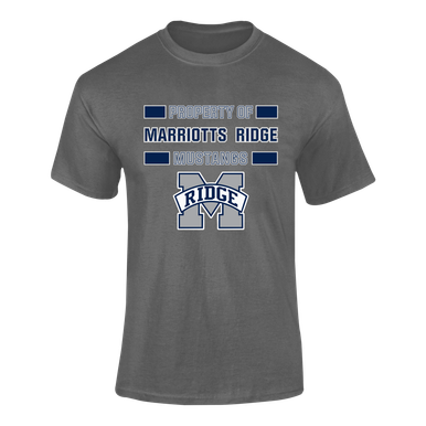 Marriotts Ridge Mustangs Property Of Men's SS T-Shirt