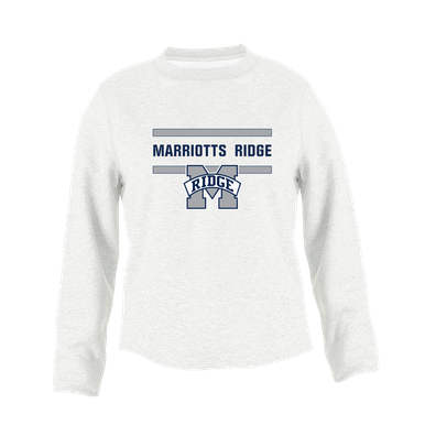 Marriotts Ridge Mustangs Mascot #4 Women's Sweatshirt