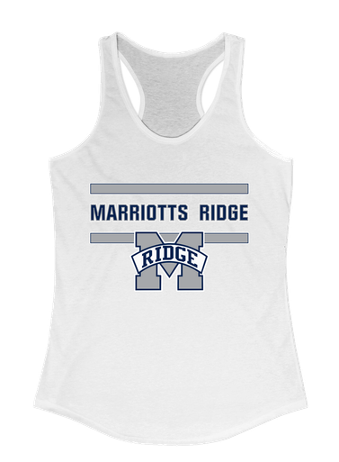 Marriotts Ridge Mustangs Mascot #4 Women's Tank Top