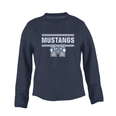 Marriotts Ridge Mustangs Mascot #5 Women's Sweatshirt