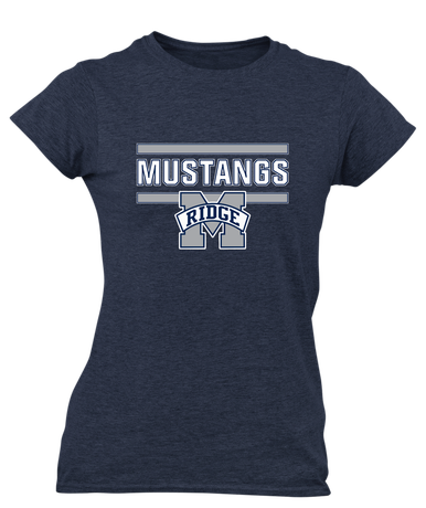 Marriotts Ridge Mustangs Mascot #5 Women's Premium SS T-Shirt