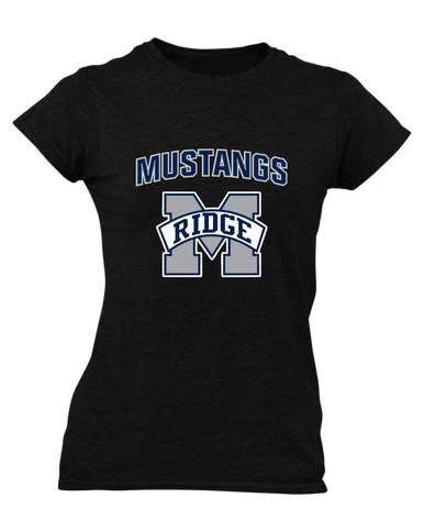 Marriotts Ridge Mustangs Mascot #6 Women's SS T-Shirt