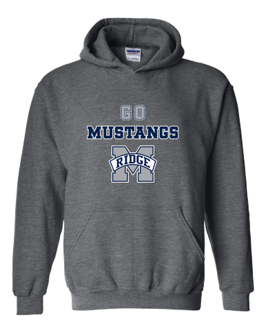 Marriotts Ridge Mustangs Go Team Men's Hoodie
