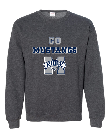 Marriotts Ridge Mustangs Go Team Men's Sweatshirt
