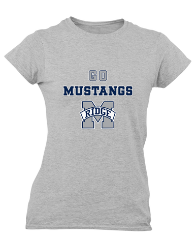 Marriotts Ridge Mustangs Go Team Women's Premium SS T-Shirt