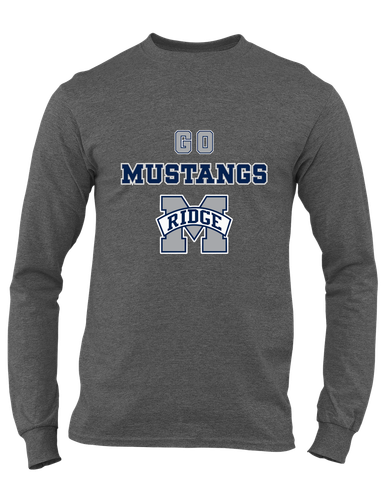 Marriotts Ridge Mustangs Go Team Men's Premium LS T-Shirt