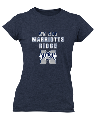 Marriotts Ridge Mustangs We Are Women's SS T-Shirt