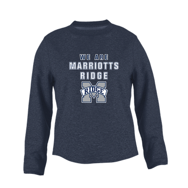 Marriotts Ridge Mustangs We Are Women's Sweatshirt