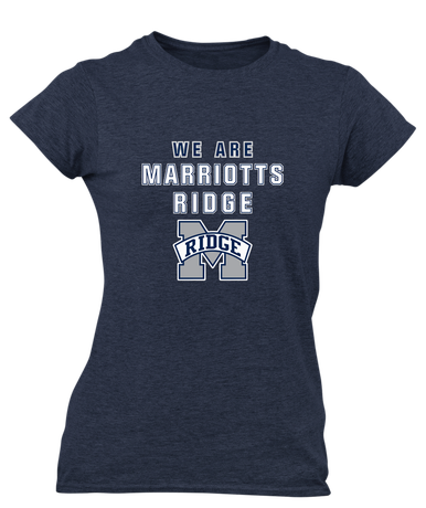 Marriotts Ridge Mustangs We Are Women's Premium SS T-Shirt