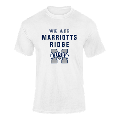 Marriotts Ridge Mustangs We Are Men's SS T-Shirt
