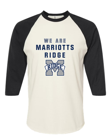 Marriotts Ridge Mustangs We Are Men's Baseball T-Shirt