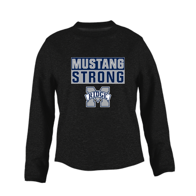 Marriotts Ridge Mustangs Strong #1 Women's Sweatshirt