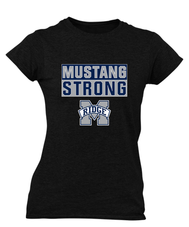 Marriotts Ridge Mustangs Strong #1 Women's SS T-Shirt