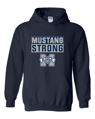 Marriotts Ridge Mustangs Strong #1 Men's Hoodie