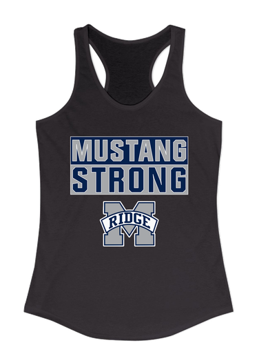 Marriotts Ridge Mustangs Strong #1 Women's Tank Top