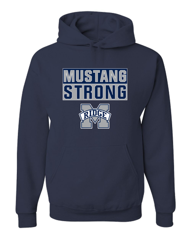 Marriotts Ridge Mustangs Strong #1 Men's Premium Hoodie