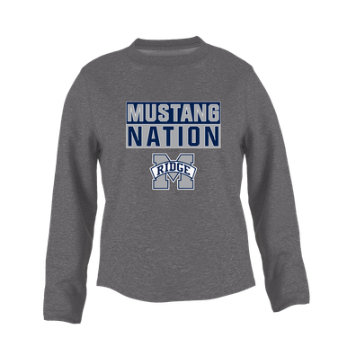 Marriotts Ridge Mustangs Nation #1 Women's Sweatshirt