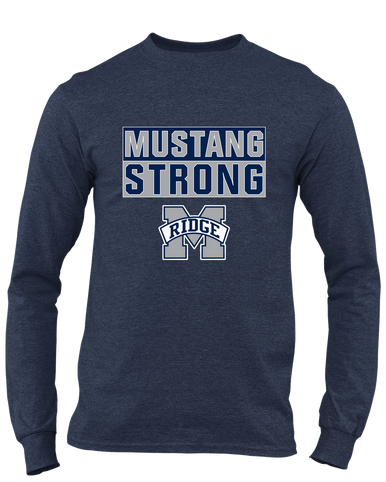Marriotts Ridge Mustangs Strong #1 Men's Premium LS T-Shirt