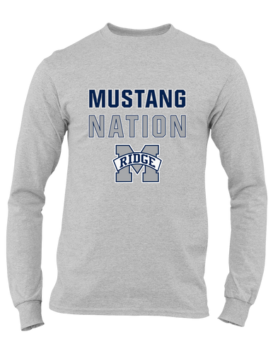 Marriotts Ridge Mustangs Nation #2 Men's Premium LS T-Shirt