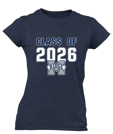 Marriotts Ridge Mustangs Class of 2026 Women's SS T-Shirt