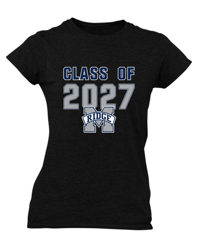 Marriotts Ridge Mustangs Class of 2027 Women's SS T-Shirt