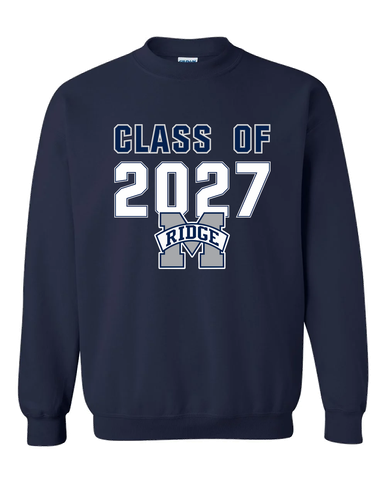 Marriotts Ridge Mustangs Class of 2027 Men's Sweatshirt