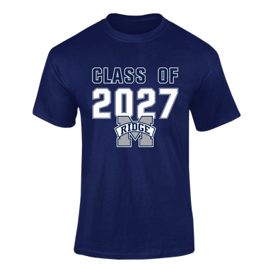 Marriotts Ridge Mustangs Class of 2027 Men's Premium SS T-Shirt