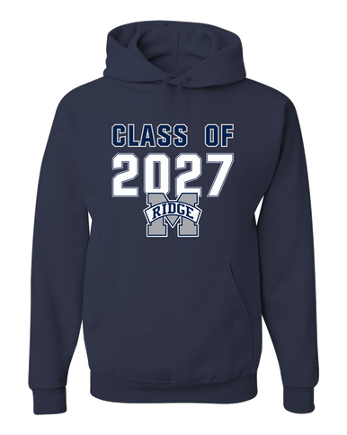 Marriotts Ridge Mustangs Class of 2027 Men's Premium Hoodie