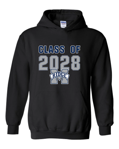 Marriotts Ridge Mustangs Class of 2028 Men's Hoodie