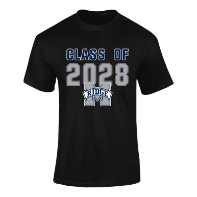 Marriotts Ridge Mustangs Class of 2028 Men's SS T-Shirt