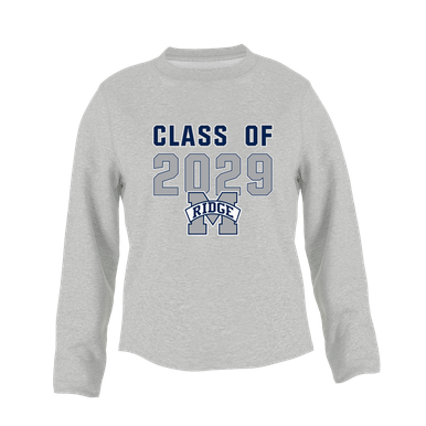 Marriotts Ridge Mustangs Class of 2029 Women's Sweatshirt