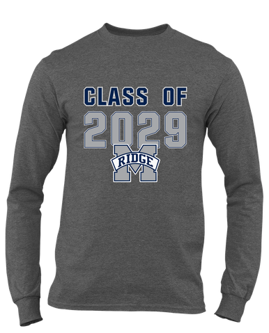 Marriotts Ridge Mustangs Class of 2029 Men's Premium LS T-Shirt